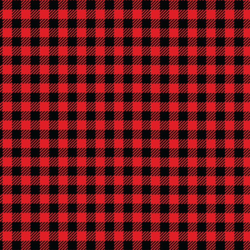 Red Buffalo Plaid Pattern Acrylic Sheet - CMB Pattern Acrylic